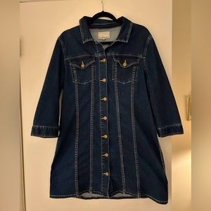 Calvin Klein Denim Dress / Jacket XL